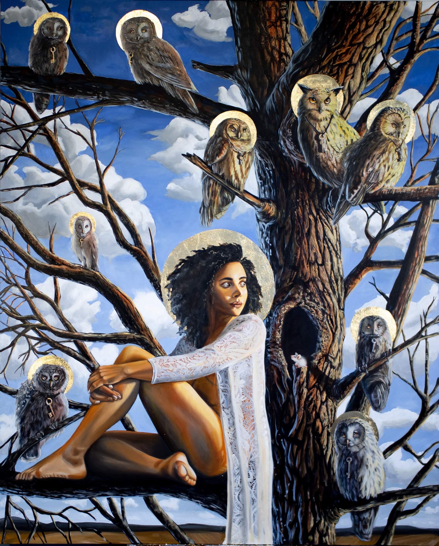 Athena and Her Owls